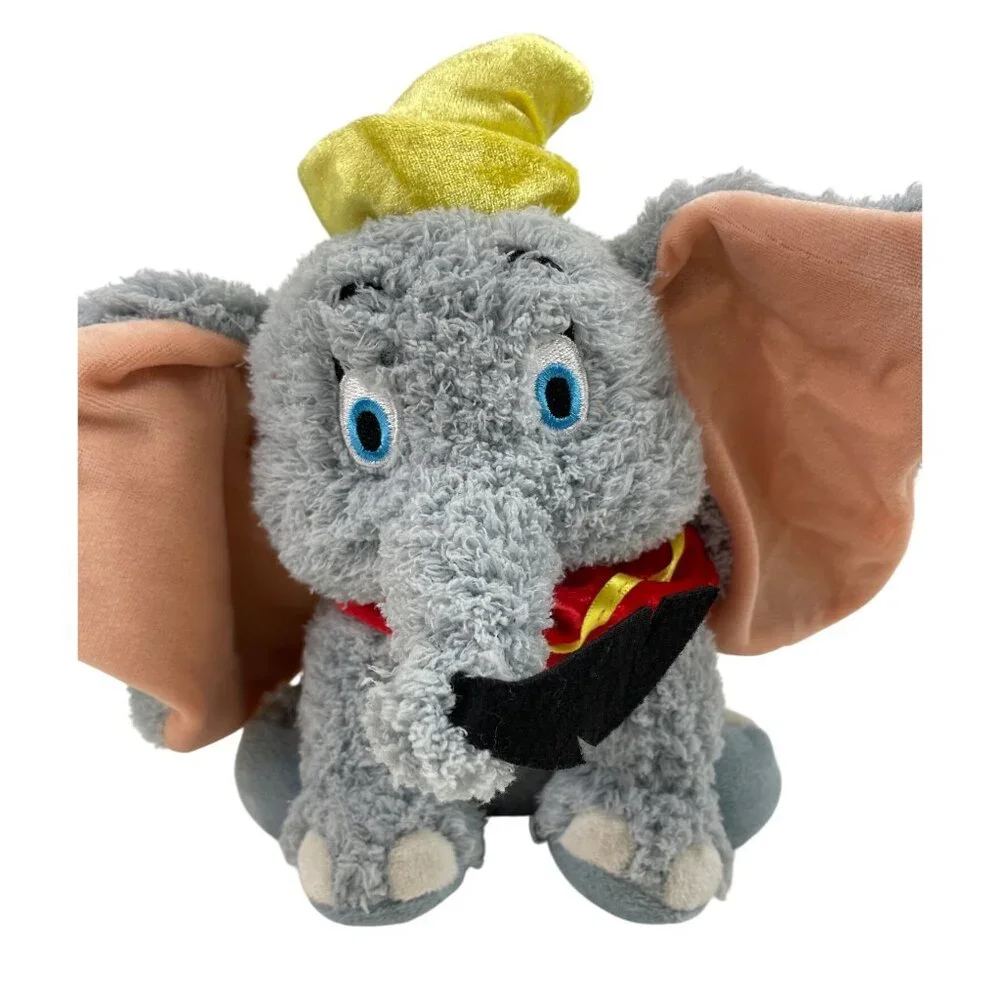 Disney Parks Dumbo The Flying Elephant With Feather 8" Plush Toy Doll - Picture 4 of 10